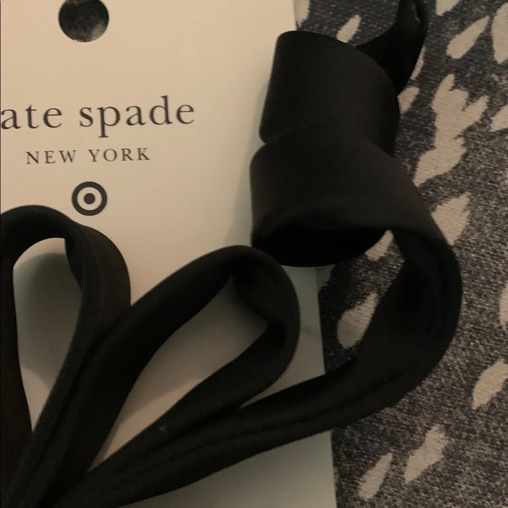 ♠️ Kate Spade New York X Target Black Ribbon Bow Headband Limited Edition 2025
